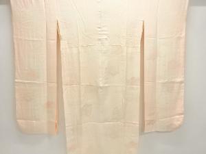 御所車模様織出し単衣振袖用長襦袢